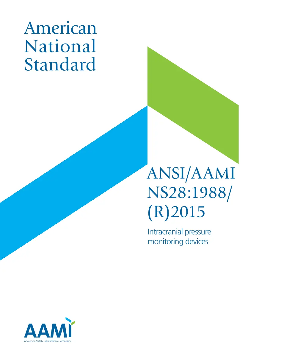 AAMI NS28:1988/(R)2015 pdf