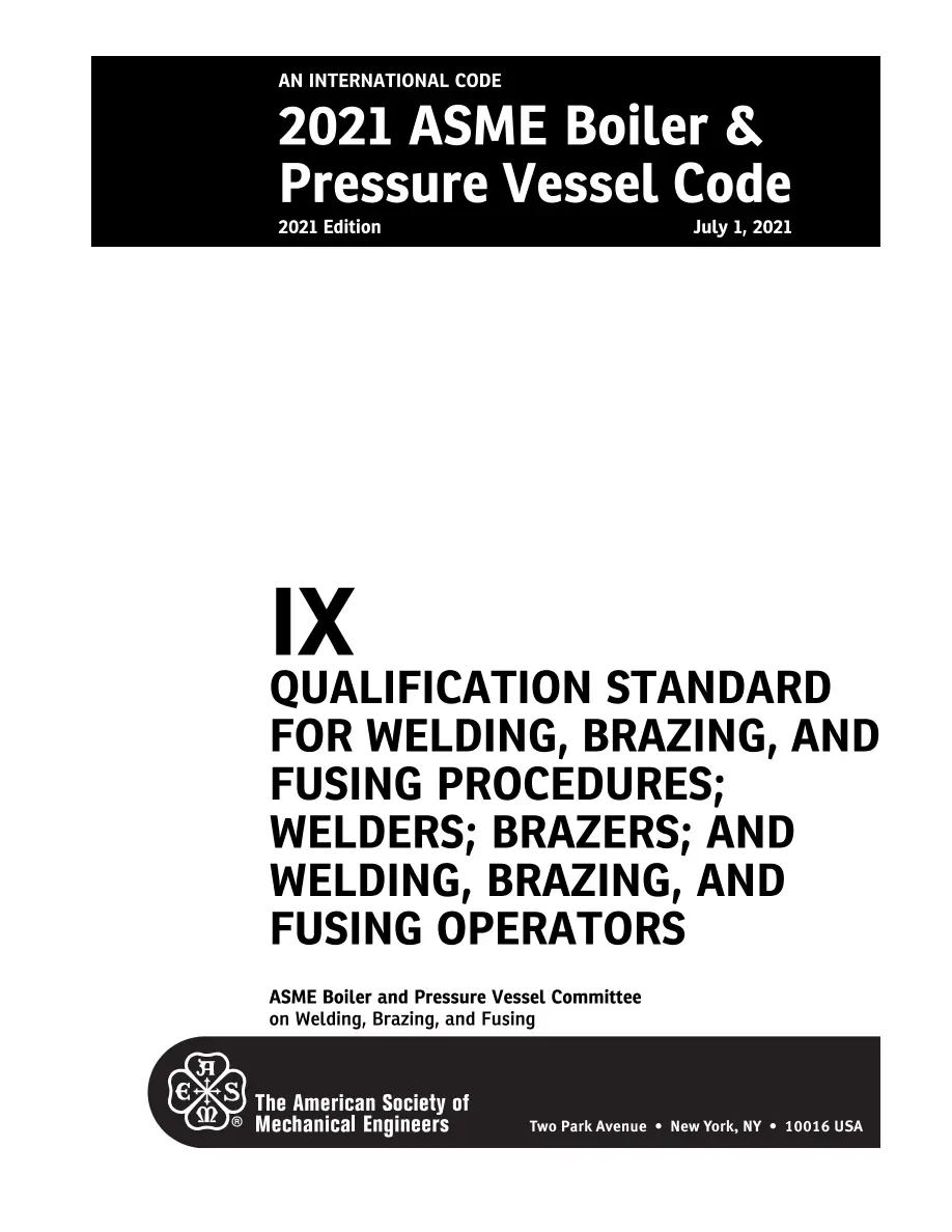 ASME BPVC.IX-2021 pdf