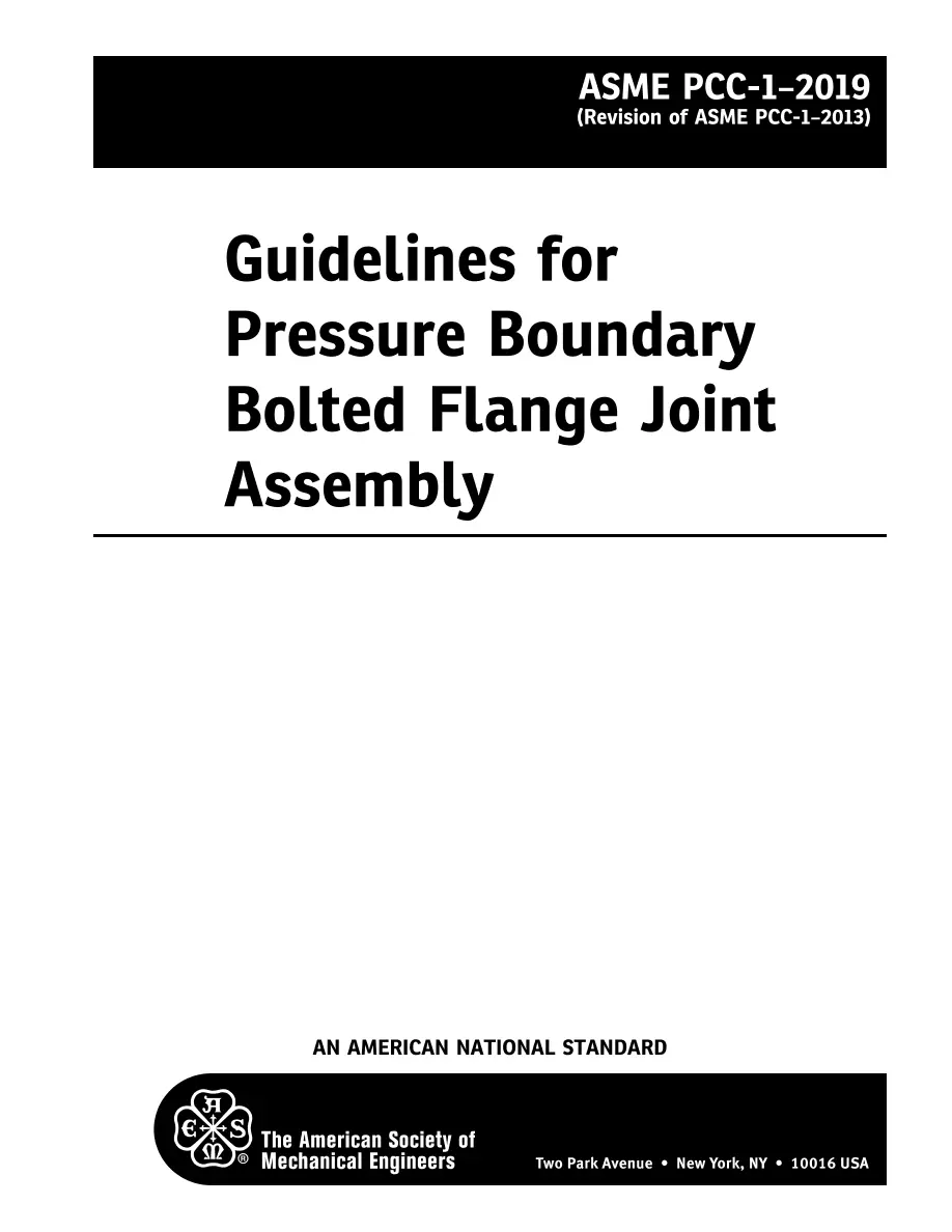 ASME PCC-1-2019 pdf