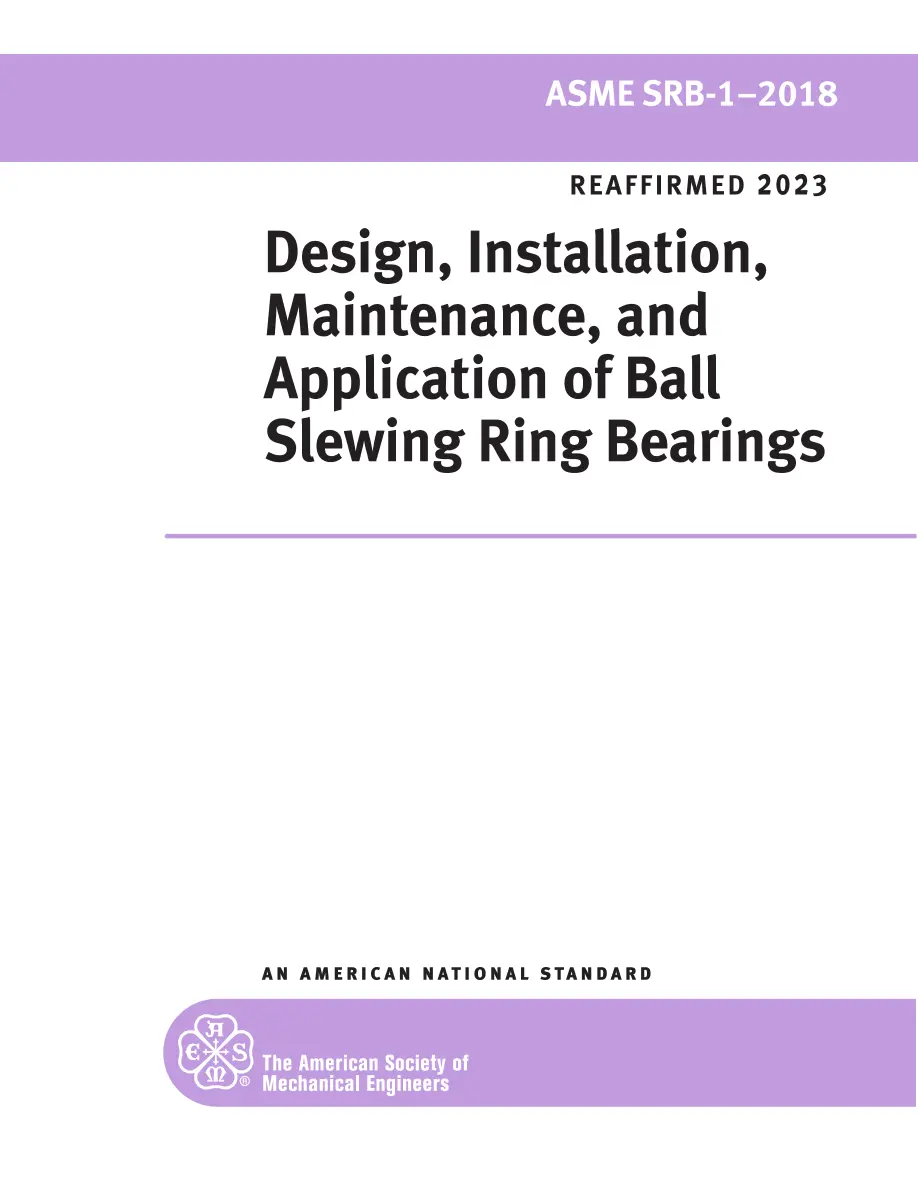 ASME SRB-1-2018 (R2023) pdf