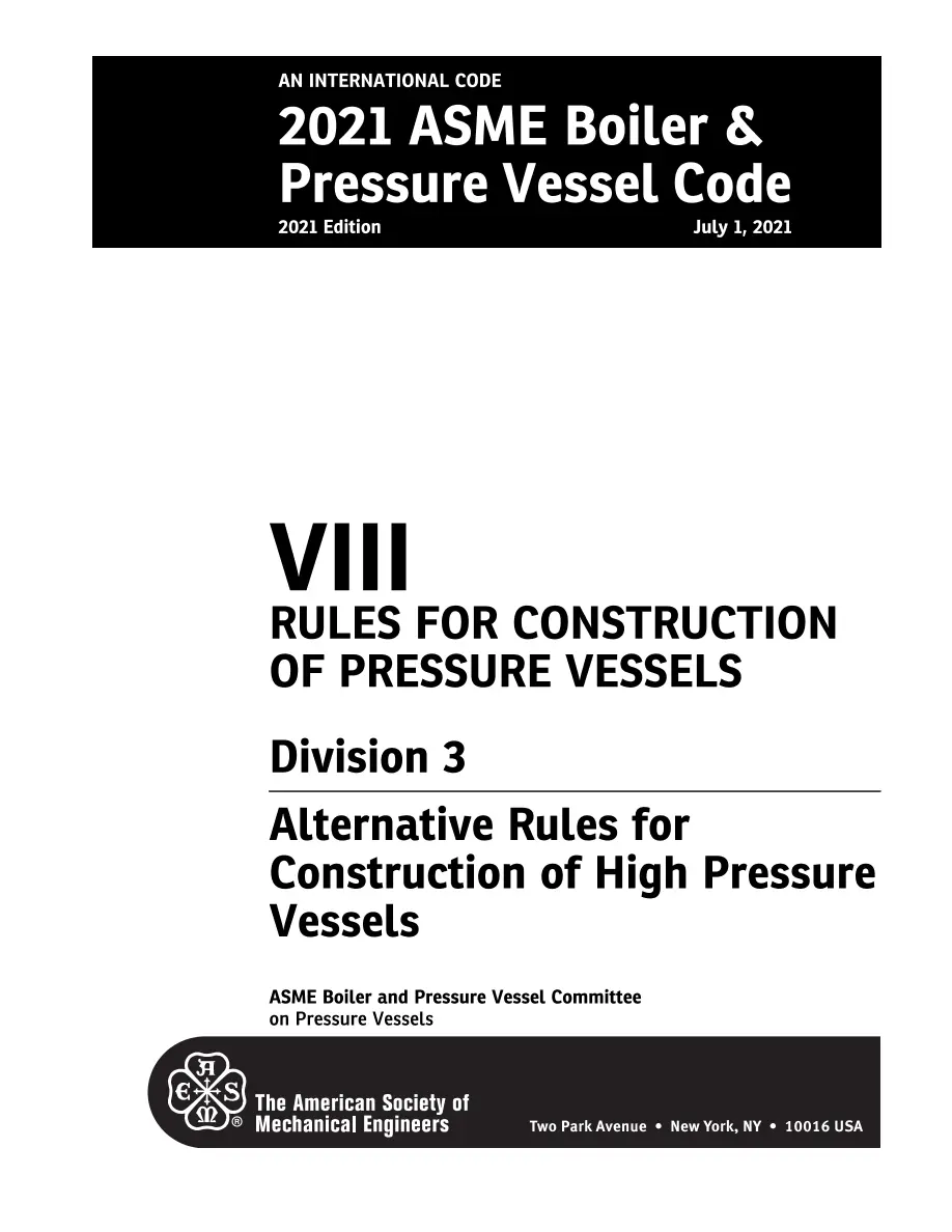 ASME BPVC.VIII.3-2021 pdf