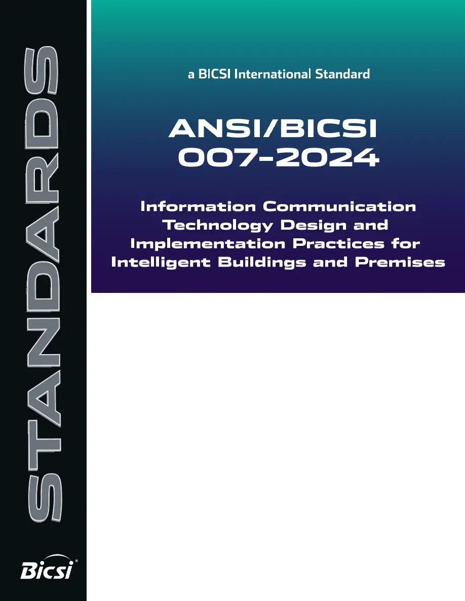 BICSI 007-2024 pdf