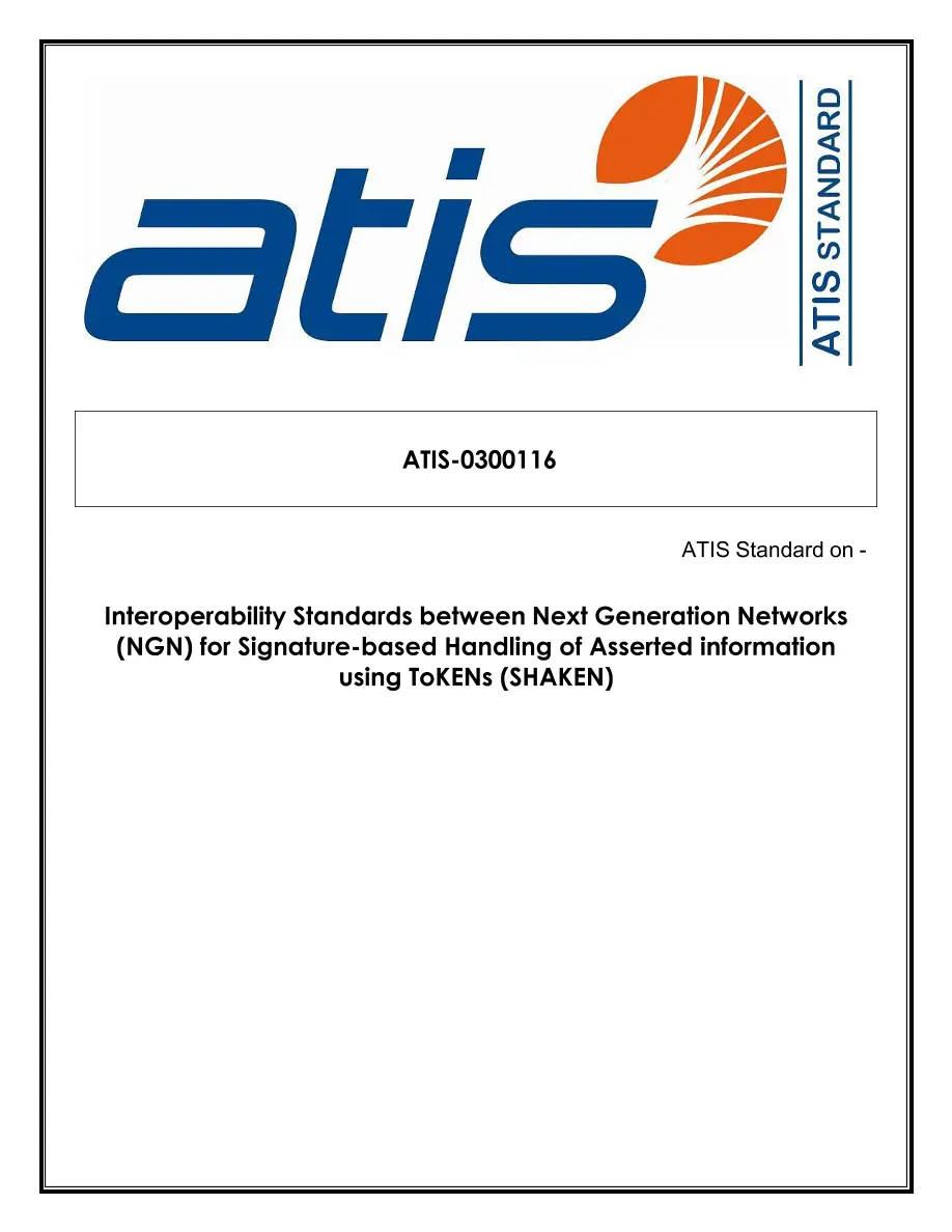 ATIS 0300116 pdf