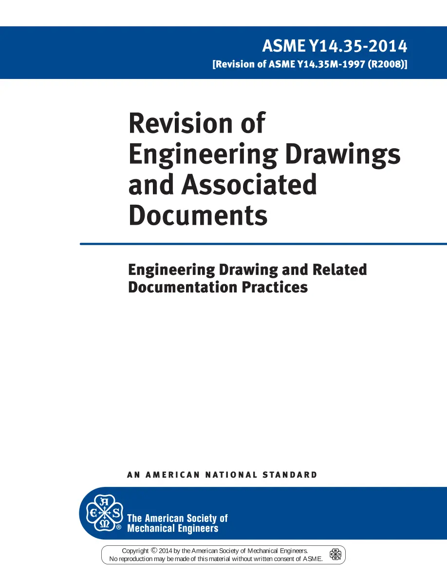 ASME Y14.35-2014 (R2019) pdf