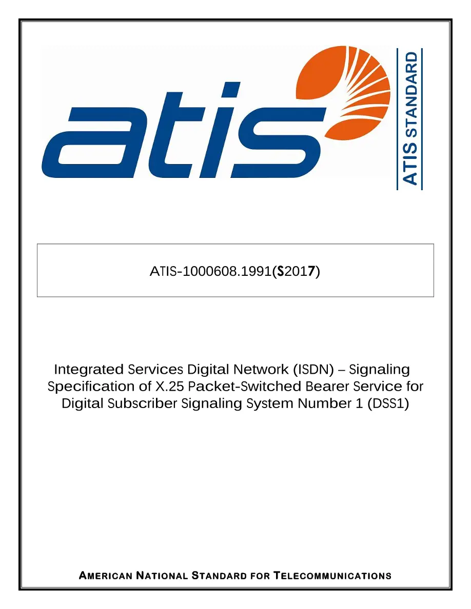 ATIS 1000608.1991(S2017) pdf