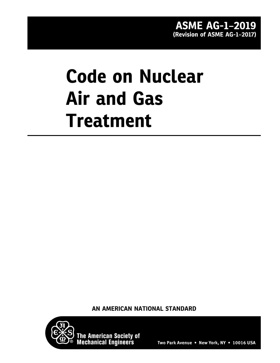 ASME AG-1-2019 pdf