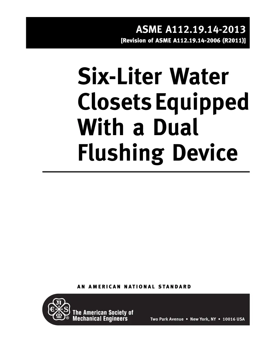 ASME A112.19.14-2013 (R2018) pdf