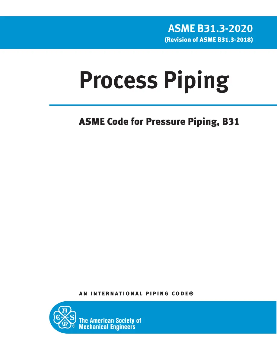 ASME B31.3-2020 pdf