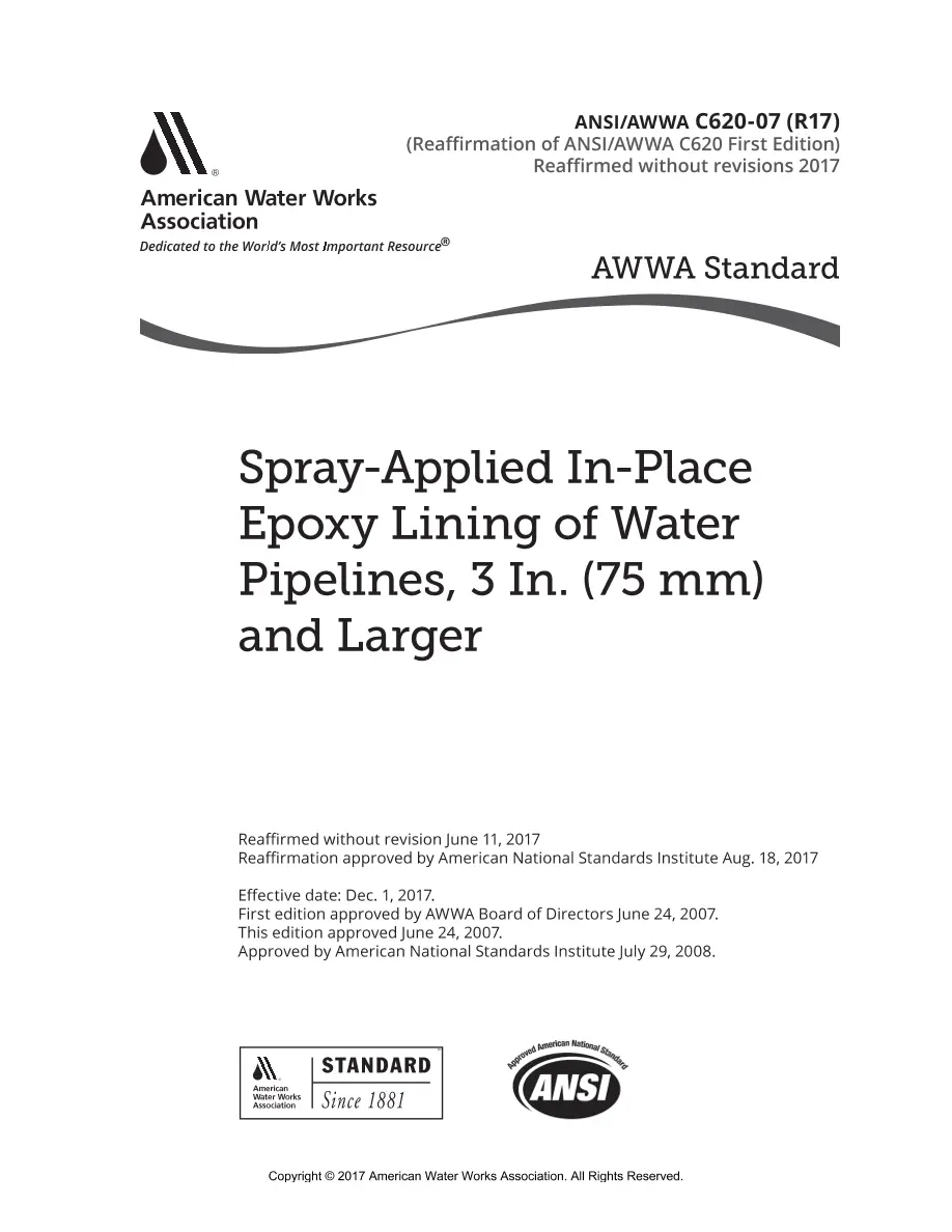 AWWA C620-07 (R2017) pdf