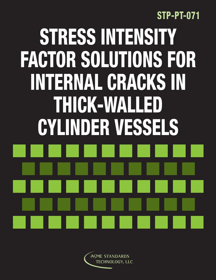 ASME STP-PT-071 pdf
