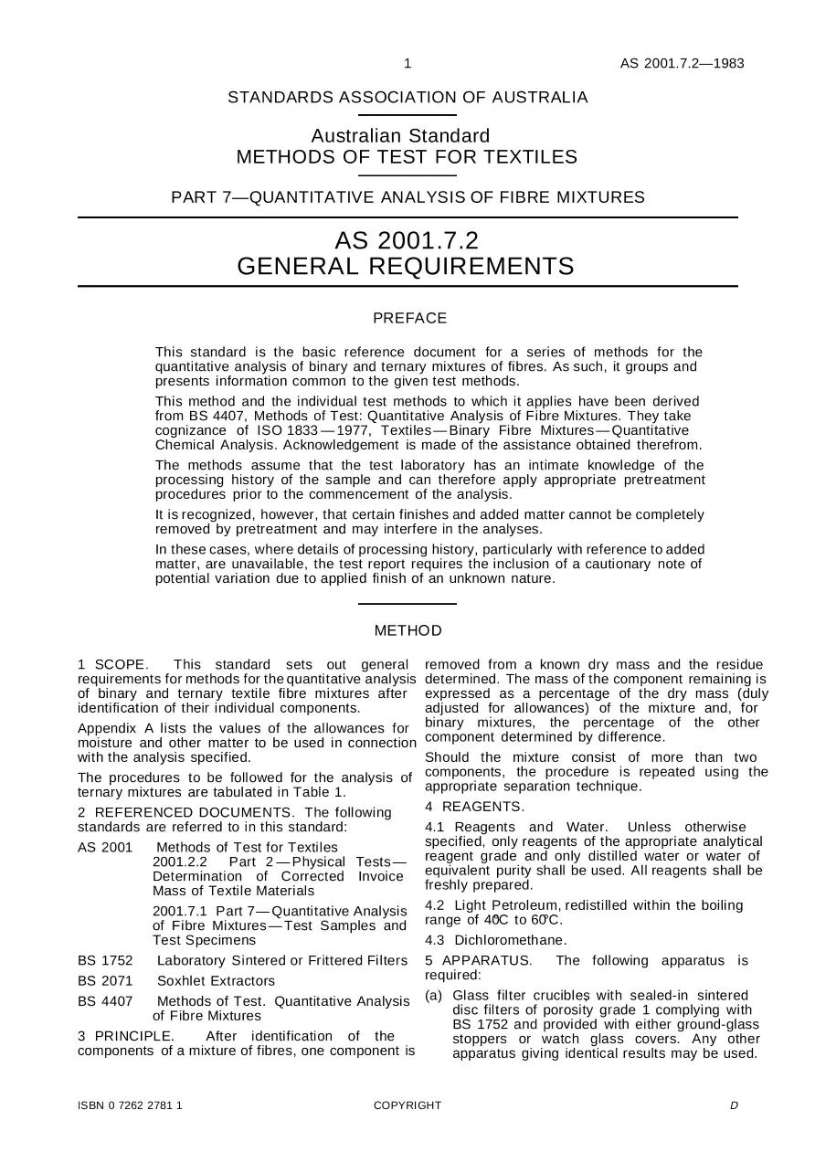 AS 2001.7.2-1983 pdf