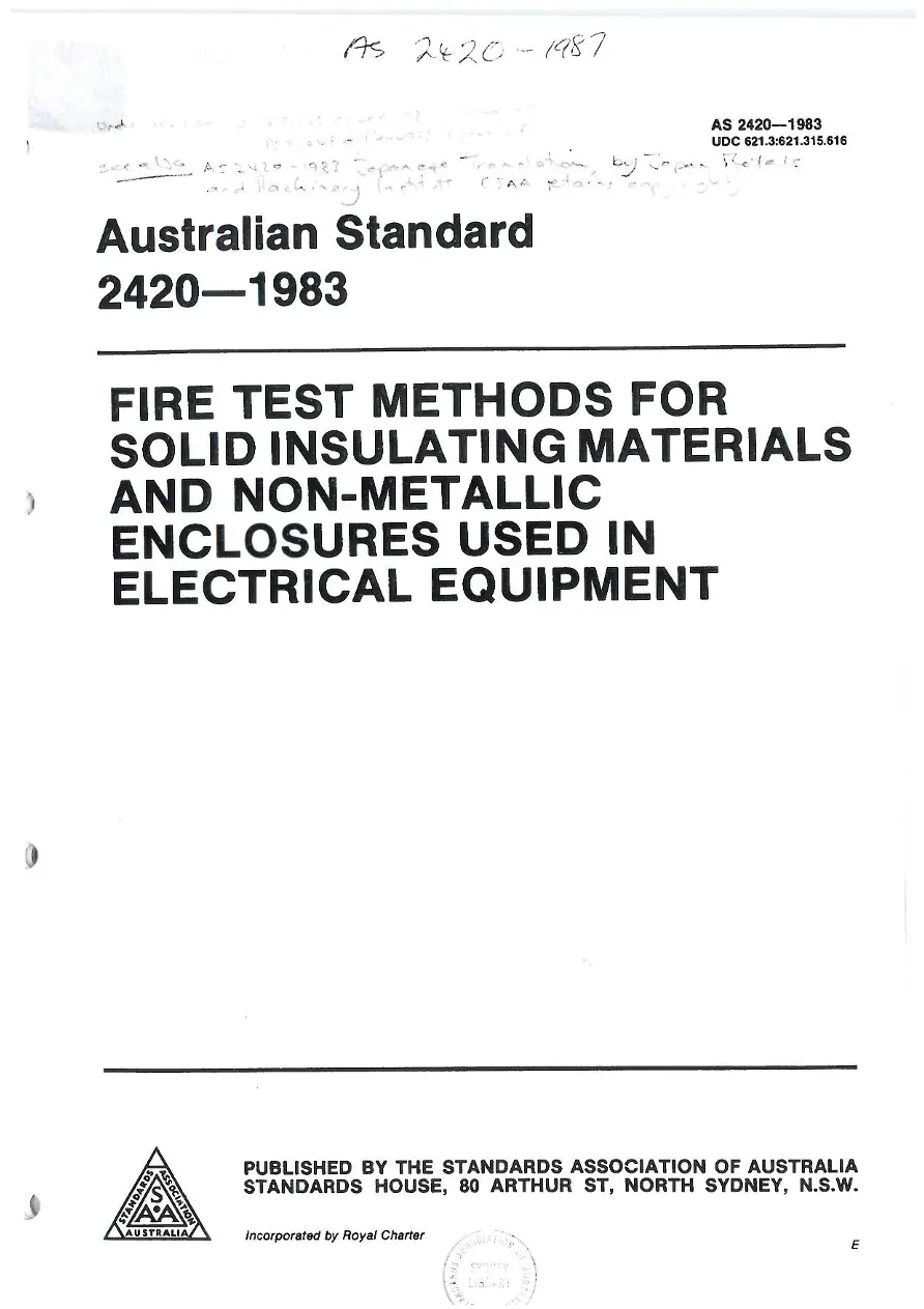 AS 2420-1983 pdf