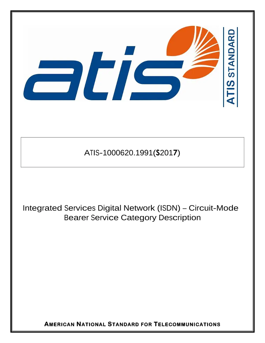 ATIS 1000620.1991(S2017) pdf