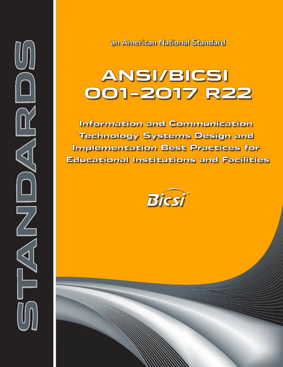 BICSI 001-2017 R22 pdf