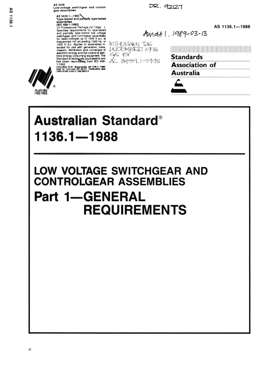 AS 1136.1-1988 pdf