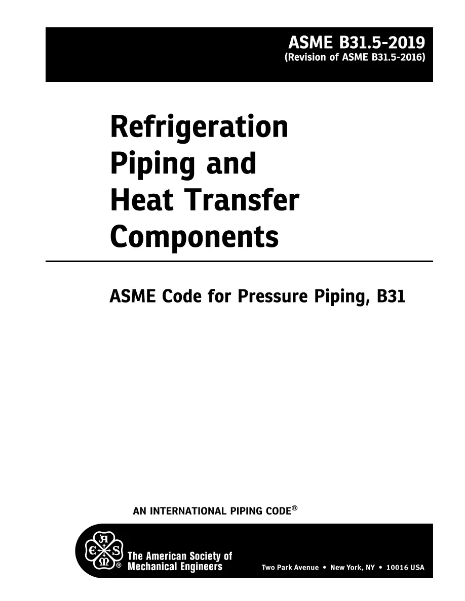 ASME B31.5-2019 pdf